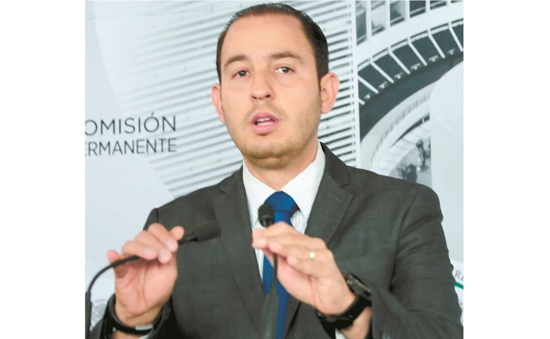 Marko Cortés acusó injerencia del Ejecutivo en el Legislativo. Foto: ARCHIVO EL UNIVERSAL