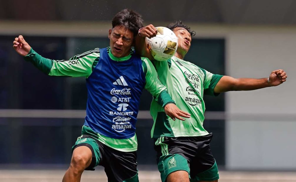 Selección Mexicana Sub-20 en entrenamiento - Foto: Especial