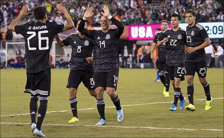 Sin ser espectacular, México golea a Estados Unidos