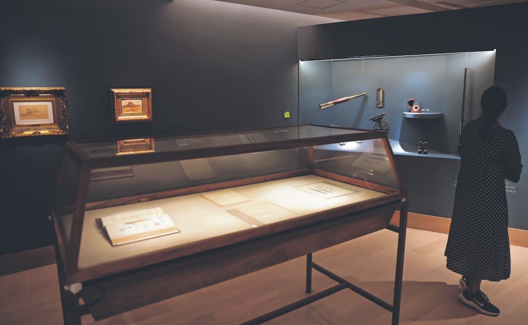 A través de 8 núcleos se muestran las grandes obras de Velasco, junto con objetos personales, de estudio, anotaciones y dibujos. 
Pintura y botánica fueron las pasiones del artista, facetas en las que se centra la muestra. Foto: de Fernanda Rojas. El Universal