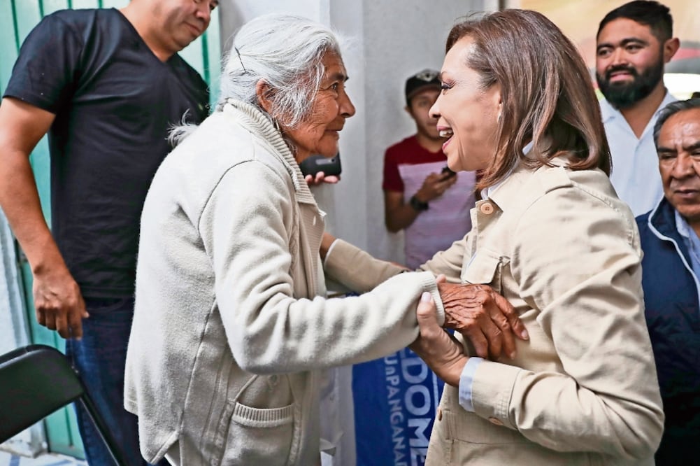 Josefina Vázquez Mota dijo que los abuelitos que cuidan a sus nietos recibirán un apoyo de 400 pesos al mes. (CRISTOPHER ROGEL. EL UNIVERSAL)