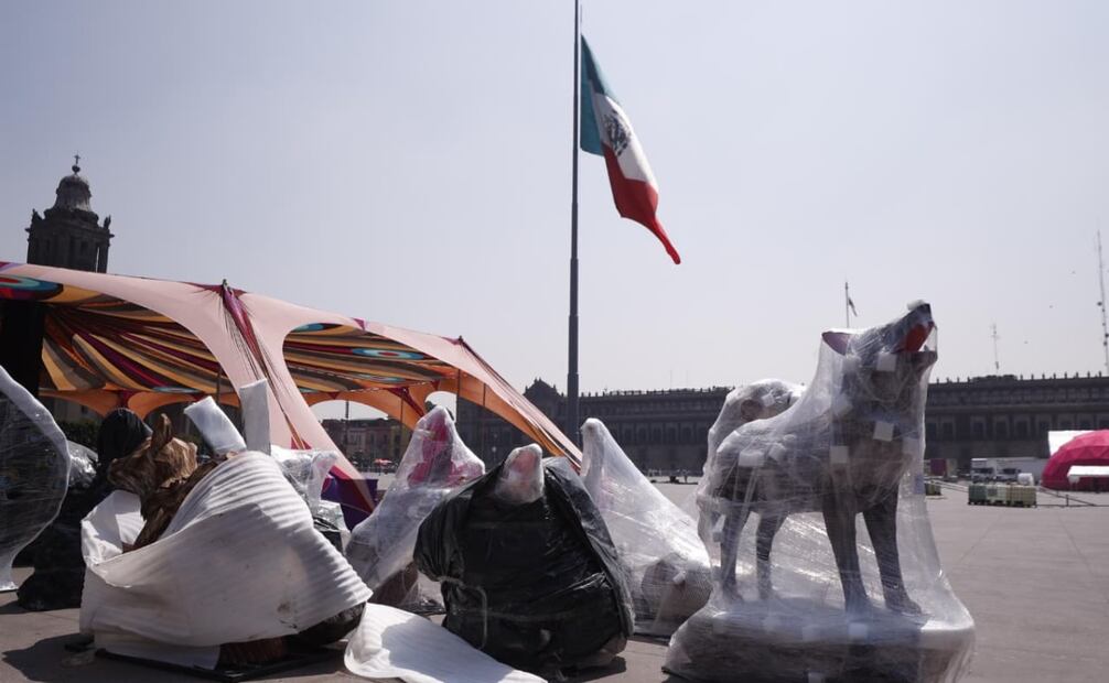 Aluistan "Zocalito de las infancias". Foto: Diego Simón / EL UNIVERSAL