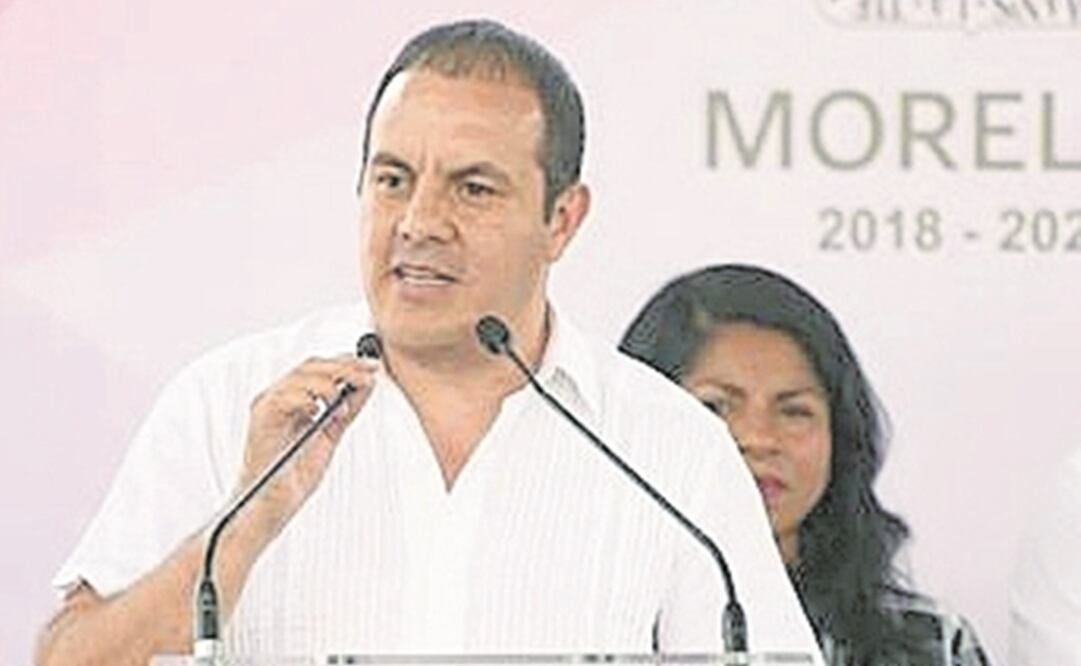 Mensaje. El gobernador Cuauhtémoc Blanco dijo que los “criminales liberados” pueden ser los causantes de la violencia en el estado. (ARCHIVO EL UNIVERSAL)