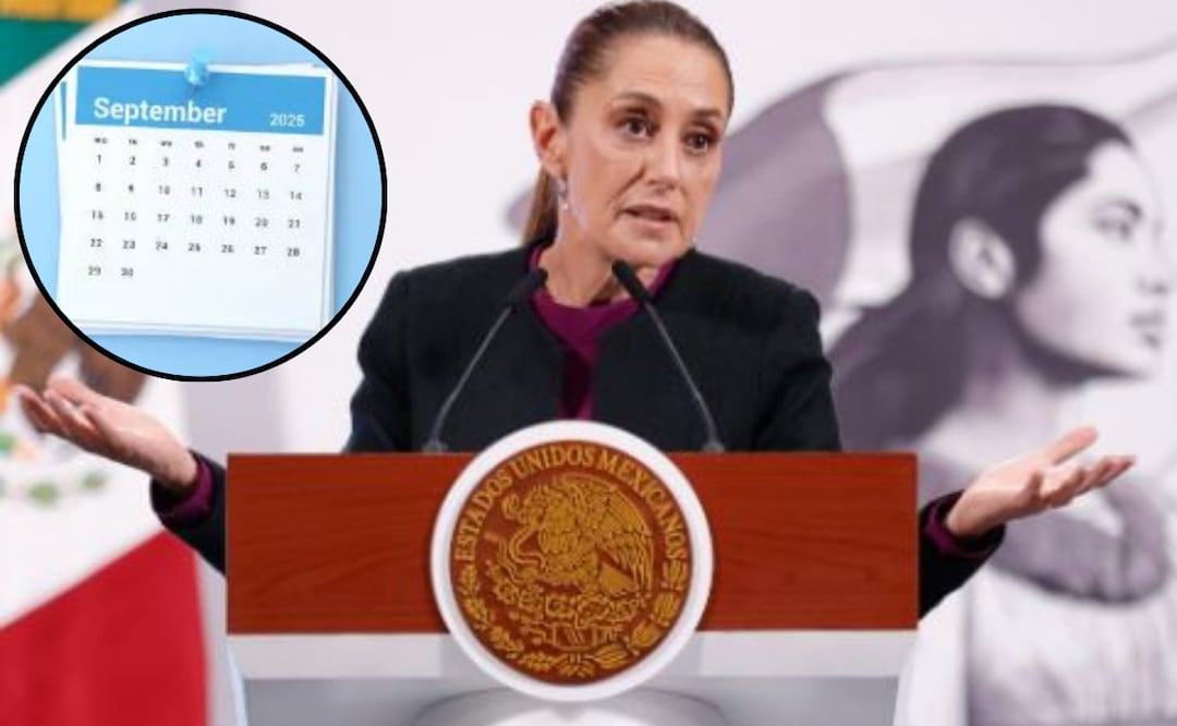 El próximo 1 de septiembre, Claudia Sheinbaum presentará su Primer Informe de Gobierno. Foto: Diego Simón / EL UNIVERSAL y pixabay