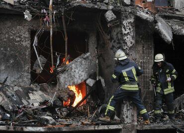 Reportan ataque en kínder de Ucrania