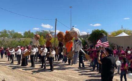 Realizan manifestación en frontera entre Ciudad Juárez y El Paso por cancelación de evento “Abrazos No Muros”
