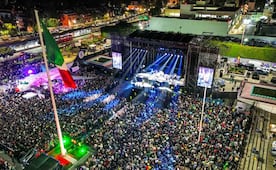 Venustiano Carranza celebra el grito de Independencia; Los Tigres del Norte y Maelo Ruiz amenizan evento
