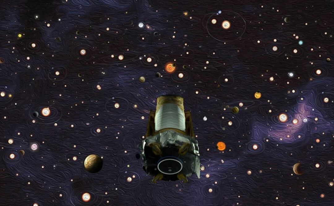 Imagen de Kepler, realizada por un artista de la NASA. (Foto: EFE) 