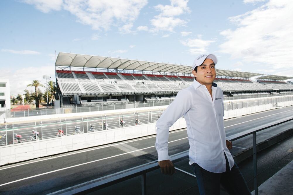 El piloto capitalino se siente ilusionado con la categoría eléctrica (IVÁN STEPHENS. EL UNIVERSAL)