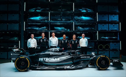 Mercedes presentó el W14, el monoplaza de Hamilton y Russell para 2023 en la Fórmula 1