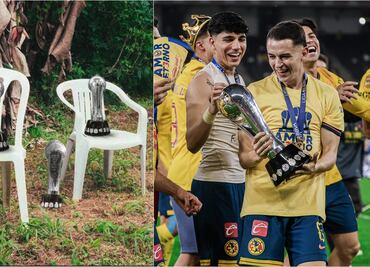 América se sube al trend de Bad Bunny; presume su tricampeonato con 'nueva portada'