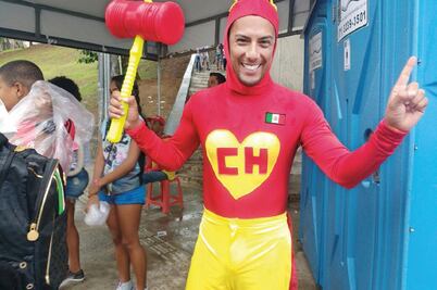 El “Chapulín” se suma a la aventura