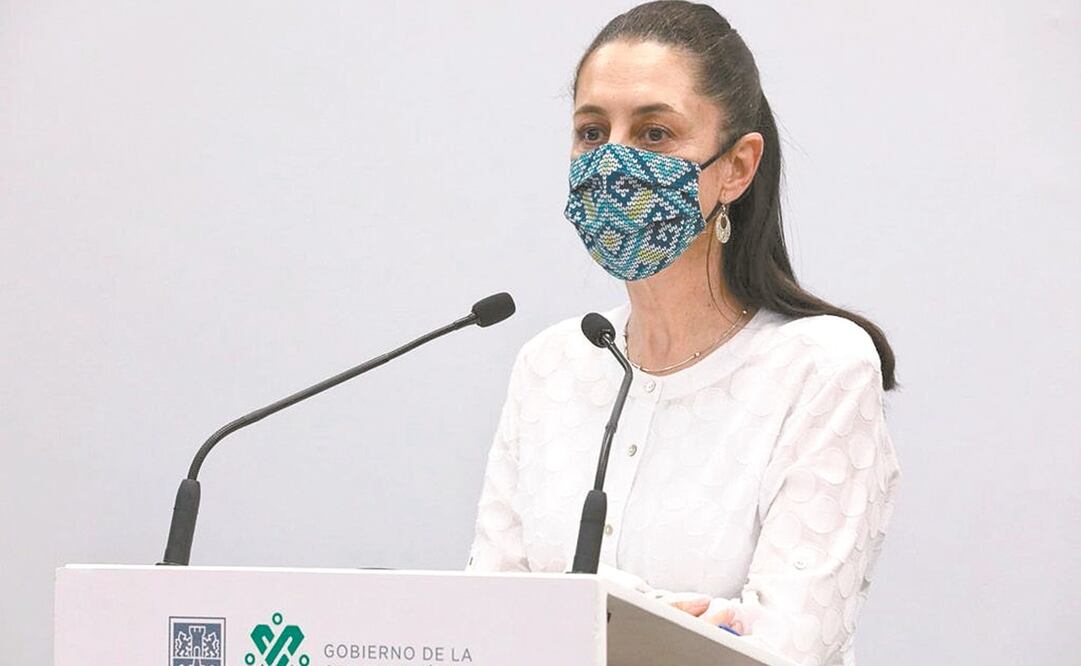 Claudia Sheinbaum destacó que se ha aplicado una dosis a un millón 363 mil 229 adul-tos mayores. Foto: ESPECIAL