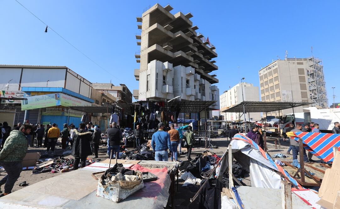 Dos terroristas suicidas se hicieron explotar con "un cinturón explosivo y un artefacto casero". Foto: EFE