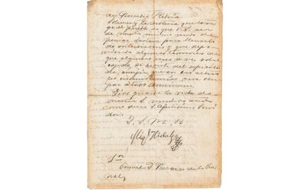 Los documentos por los que el AGN demandó a casa de subastas