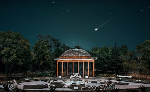 Experiencia nocturna de luz y sonido en el Cárcamo de Dolores