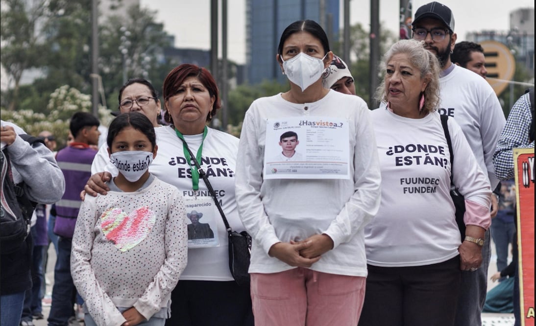 Colectivos de madres buscadoras llevaron a cabo el acto ecuménico en el Monumento a la Madre. Foto: Archivo/EL UNIVERSAL