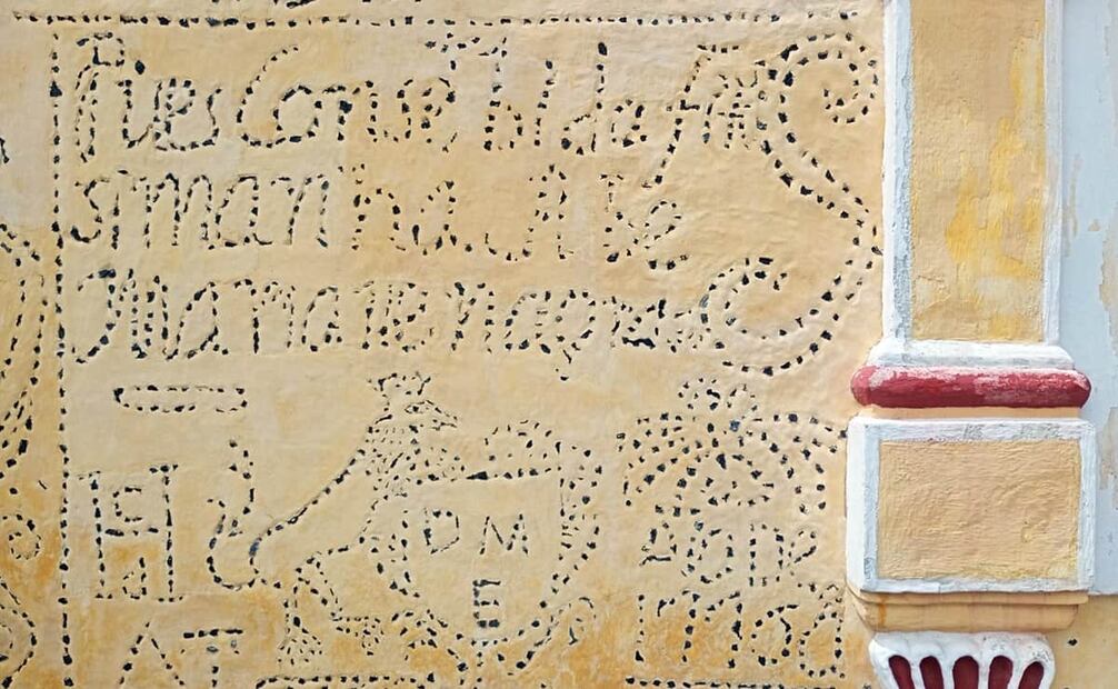 Los especialistas afirman que entre las imágenes se pueden observar pasajes de la pasión de Cristo. Foto: Eloy Linares/Cortesía.