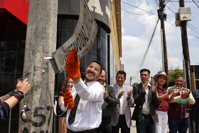 Martí Batres anuncia eliminación del nombre "Gustavo Díaz Ordaz" de calles de CDMX