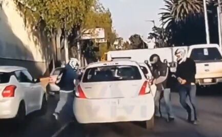 SSC investiga asalto a automovilista en Iztacalco; video del momento se viraliza en redes sociales