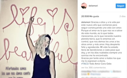 Bárbara Mori promueve mensaje de amor