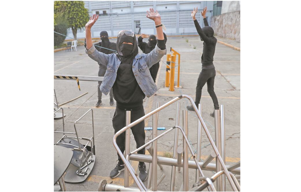 A mediodía, alumnos del CCH Azcapotzalco marcharán a la Rectoría. Foto: ARCHIVO EL UNIVERSAL