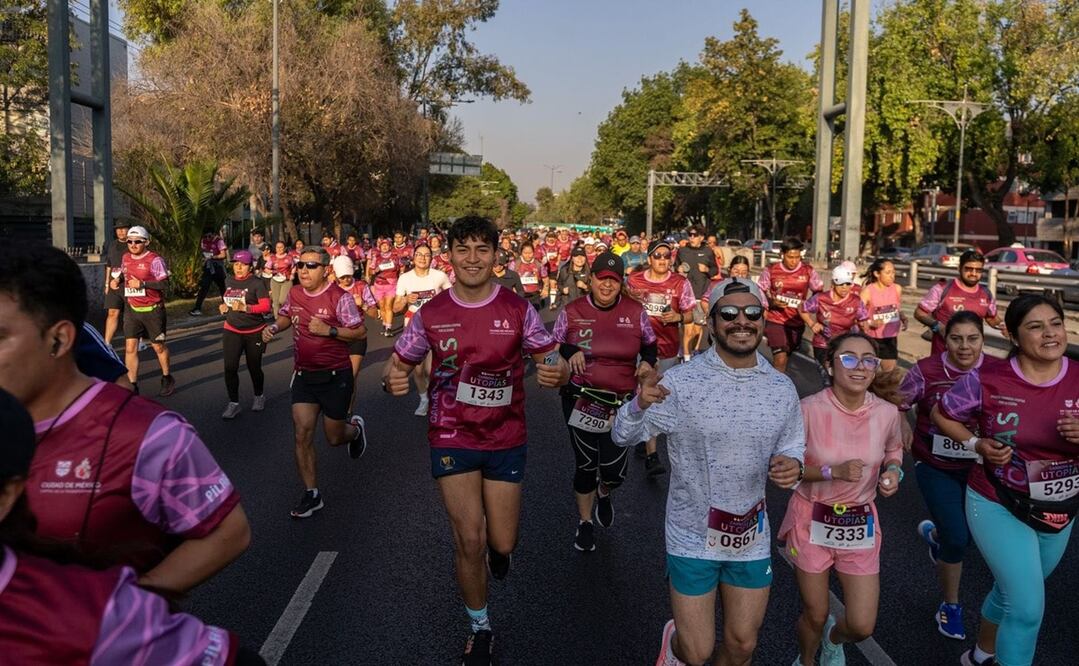 Segunda edición de la carrera “Corriendo Utopías”. Foto: Especial