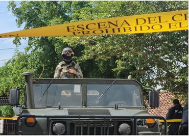 Ejército y policía estatal vigilan Badiraguato, cuna de "El Chapo" Guzmán, tras enfrentamientos entre grupos armados