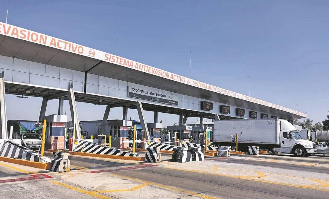 Según Aleatica, se ha reducido 99% la evasión del pago del peaje en la caseta de Las Américas. Foto: Emilio Fernández/ EL UNIVERSAL