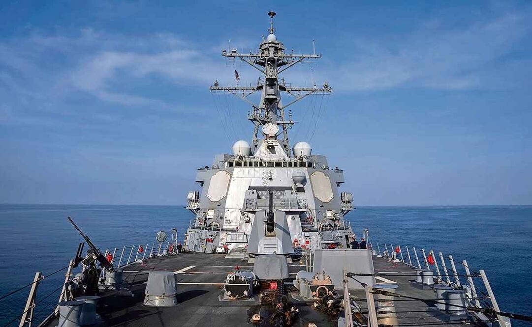 El buque USS Gravely. Foto: Especial y AP