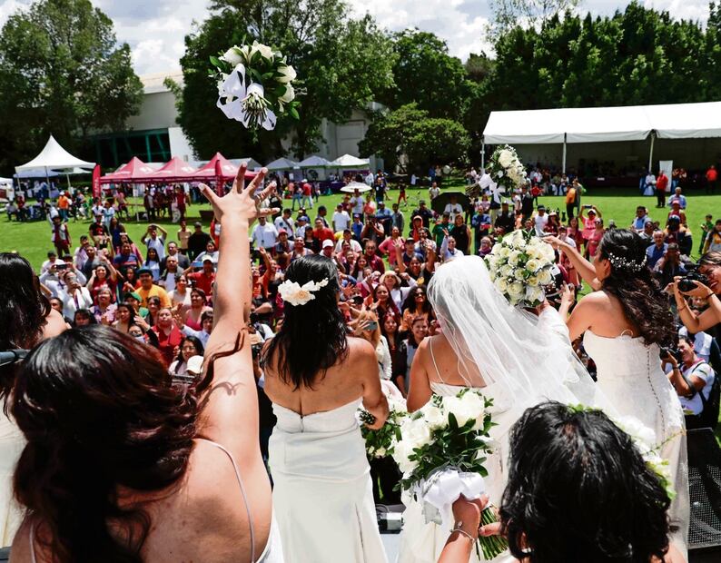 Los recién casados indicaron que en prisión es posible arrepentirse y regenerarse. Foto: Diego Simón | El Universal