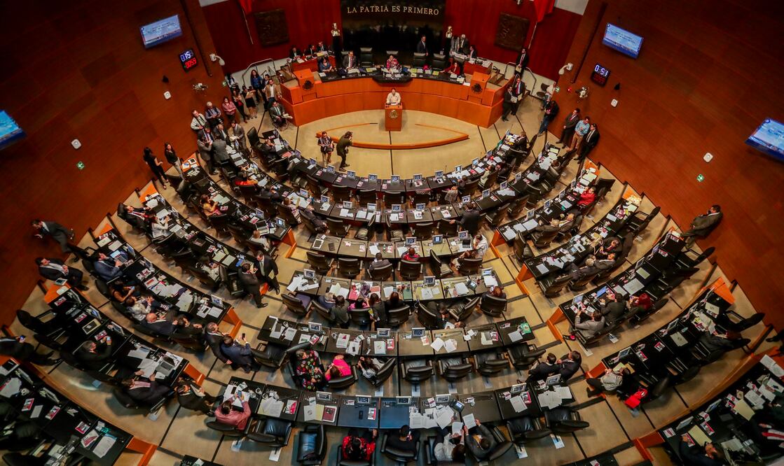 Sesión en el Senado de la República (FOTO: ARCHIVO. EL UNVERSAL)