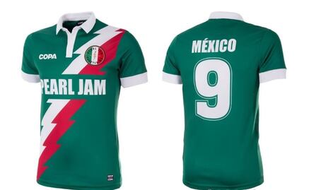 Pearl Jam lanza playeras conmemorativas del Mundial