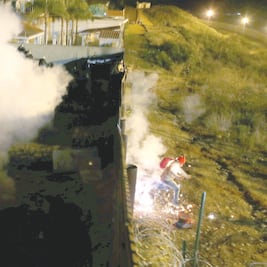 EU frena nuevo intento de cruce masivo