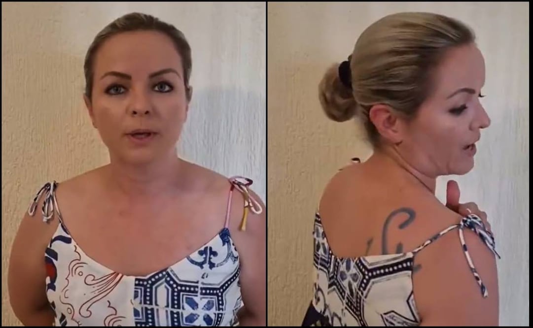 Mónica Taibo, originaria de Veracruz denunció la violencia de la que es víctima. Foto: Captura de video @weradlfuente