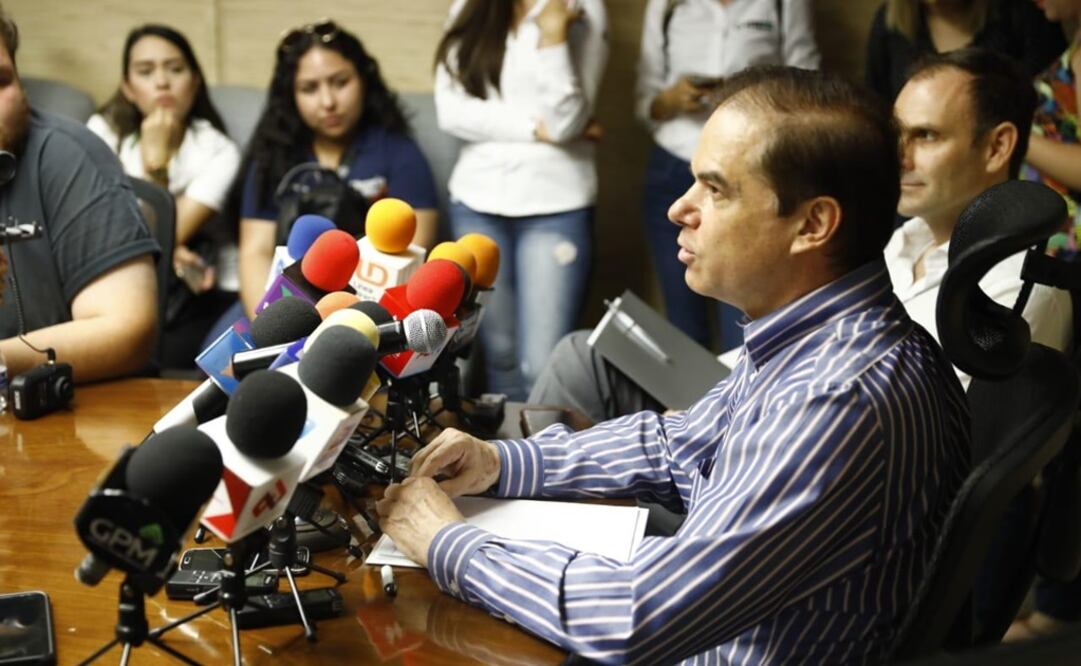Carlos Ortega Carricate, secretario de Administración y Finanzas de Sinaloa. Foto: Cortesía