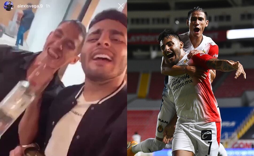 Alexis Vega y Uriel Antuna como jugadores de Chivas - FOTO: Especial