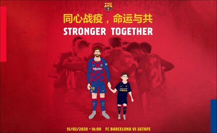 Barcelona se solidariza con China por coronavirus