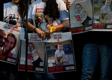 ¡Liberen al bebé!: Familiares reclaman a Hamas que entregue a pequeño de 10 meses