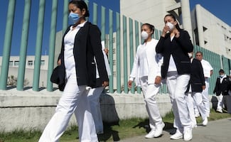 Personal de salud realiza protestas en Veracruz; denuncian falta de atención a sus demandas