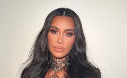 Kim Kardashian reveló una foto retro de cómo lucía a los 12 años