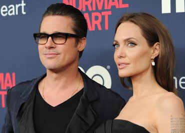 Para Angelina Jolie fue difícil ver a Brad Pitt trabajar con Harvey Weinstein