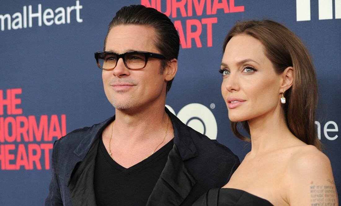 Angelina Jolie y Brad Pitt. Foto: AP