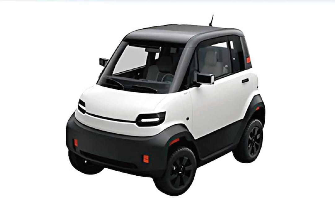 Auto eléctrico Olinia. Foto: Especial