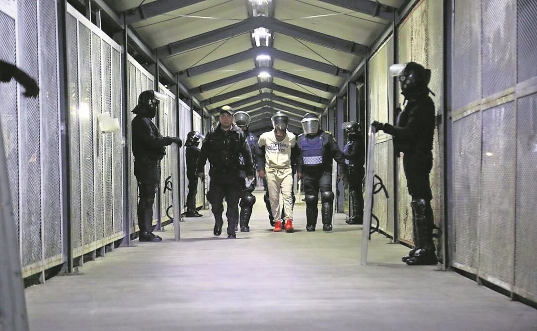 Algunos de los presos trasladados son catalogados como objetivos prioritarios para las autoridades. Foto: ARCHIVO EL UNIVERSAL