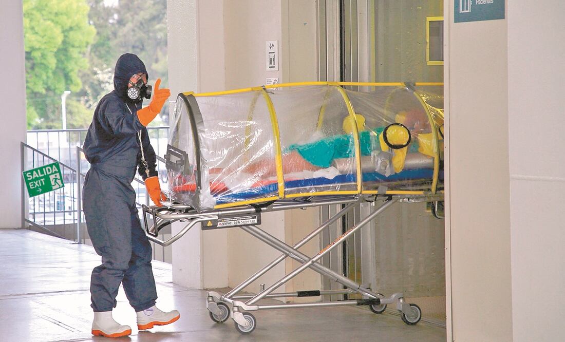 El 13 de mayo de 2020, 539 especialistas comenzaron la atención Covid en autódromo. Foto: ARCHIVO EL UNIVERSAL