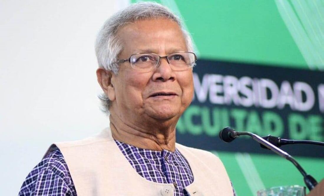 El presidente, los líderes estudiantiles y los militares le pidieran a Muhammad Yunus, Premio Nobel de la Paz 2006, que encabece un gobierno interino tras la dimisión de Hasina. Foto: archivo