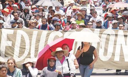 Van contra líderes de la CNTE