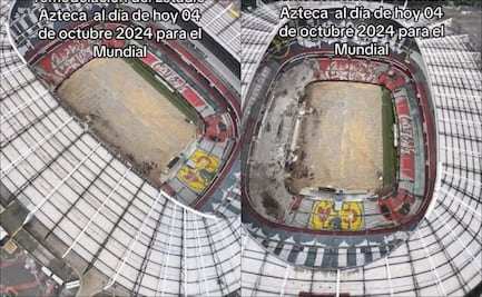 Así luce el Estadio Azteca por las remodelaciones necesarias previo al Mundial de 2026