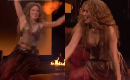 Shakira sufre caída en pleno concierto en Canadá; así reaccionó la cantante